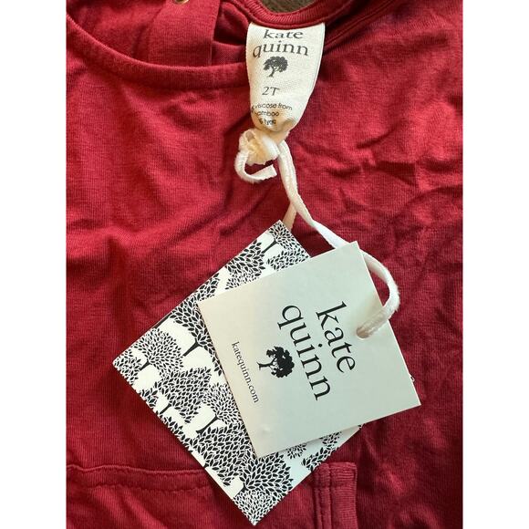 Kate Quinn Kanga Bubble in pear red NWT 2T - Picture 2 of 3